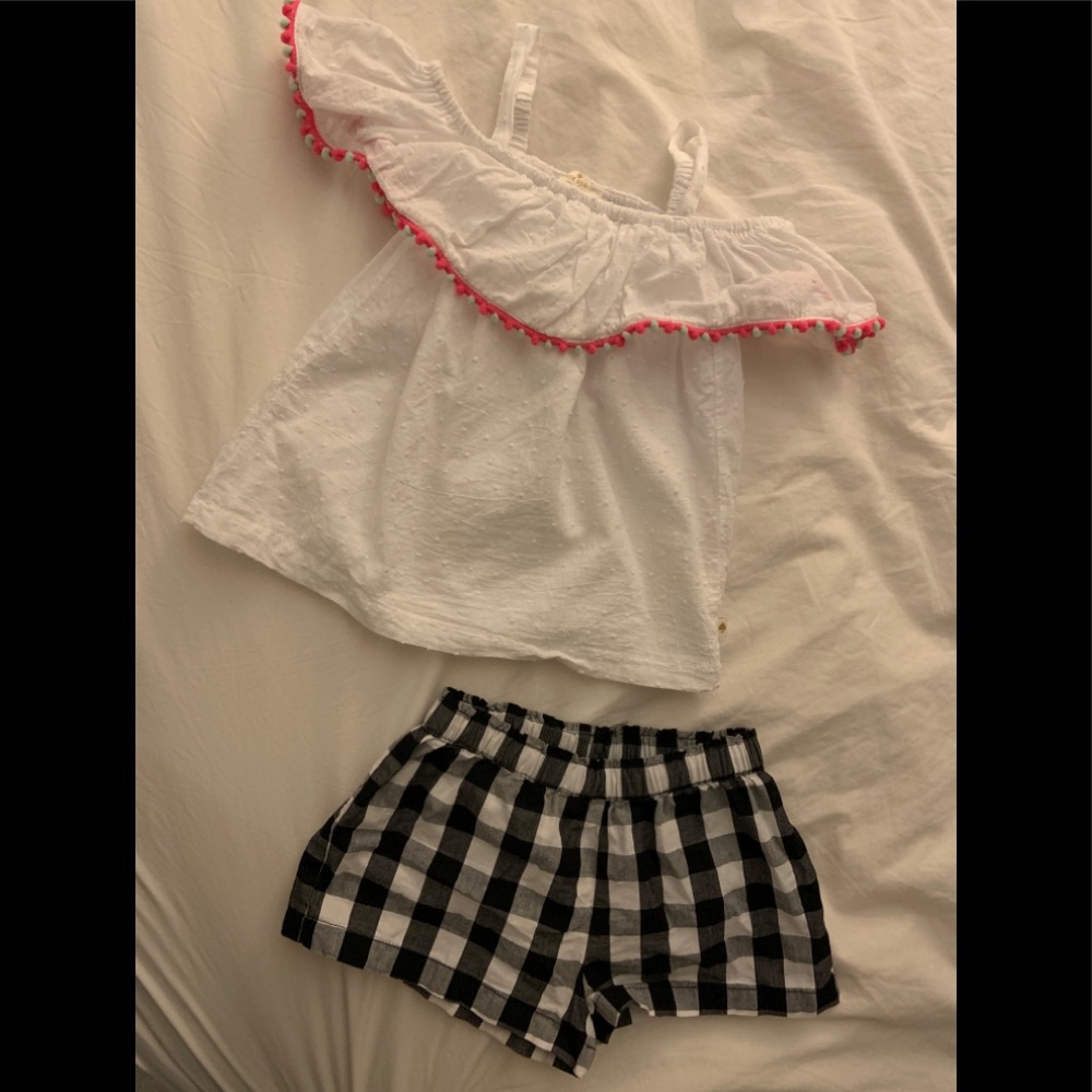 Kate spade girls shorts outfit